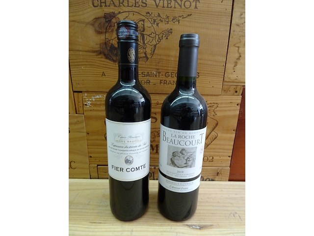 2x 75cl pier comte 2019 + 2x 75cl la roche beaucourt 2019 - afbeelding 1 van  5
