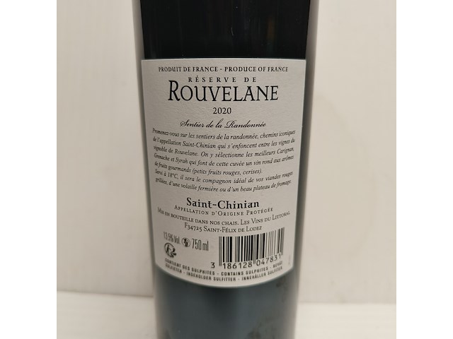 2x 75cl réserve de rouvelane - afbeelding 2 van  2