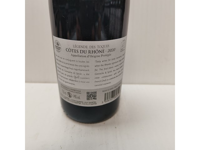 2x 75cl rhonéa légende des toques - afbeelding 2 van  2