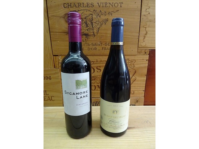 2x 75cl sycamore lane + 2x 75cl le haut des vignes 2013 - afbeelding 1 van  5