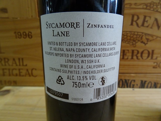 2x 75cl sycamore lane + 2x 75cl le haut des vignes 2013 - afbeelding 4 van  5