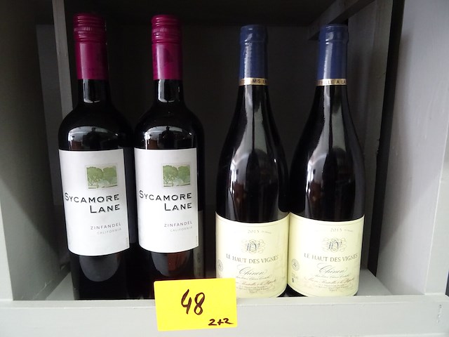 2x 75cl sycamore lane + 2x 75cl le haut des vignes 2013 - afbeelding 5 van  5