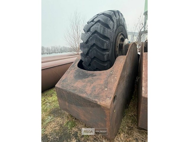 2x aanvaarbeveiliging ± l260 cm - afbeelding 2 van  6