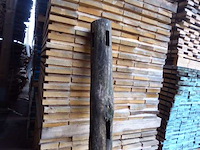 2x acacia hoekpaal - afbeelding 4 van  4