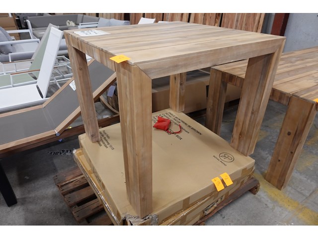 2x acacia tafel montreal - afbeelding 2 van  4