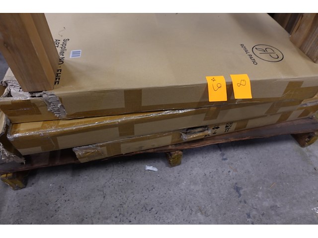 2x acacia tafel montreal - afbeelding 4 van  4