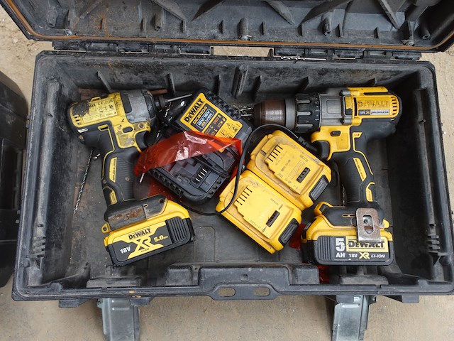 2x accu boorhamer dewalt - afbeelding 2 van  4