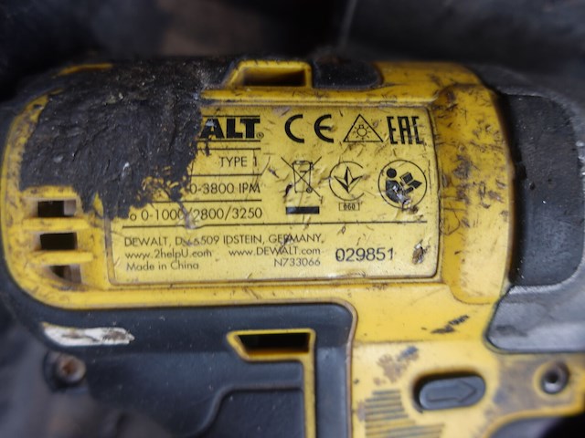2x accu boorhamer dewalt - afbeelding 3 van  4