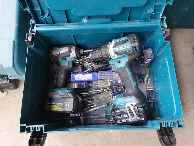 2x accu boorhamer makita - afbeelding 2 van  5