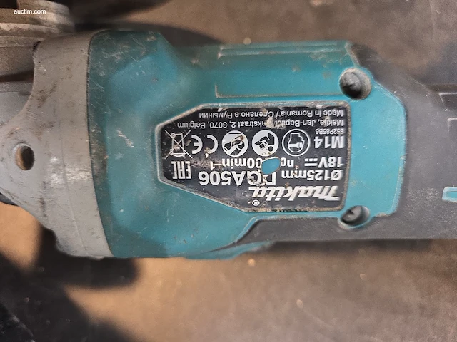(2x) accu gereedschappen makita dga506 en dhr264 - afbeelding 2 van  3