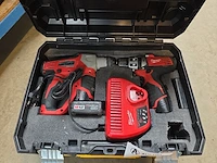 (2x) accu gereedschappen milwaukee m12 h en c 12...