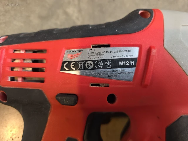(2x) accu gereedschappen milwaukee m12 h en c 12... - afbeelding 8 van  10