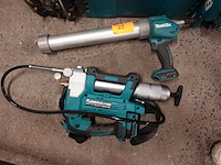 2x accu kitspuitmachine + vetspuitmachine makita