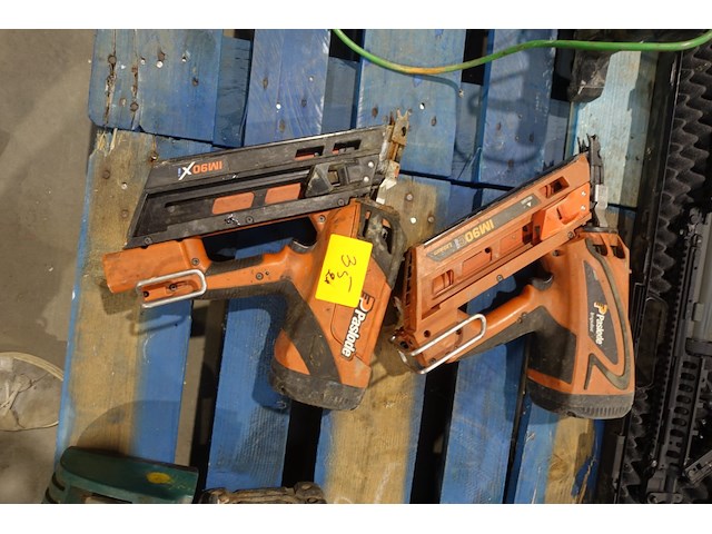 2x accu schieter paslode - afbeelding 1 van  3