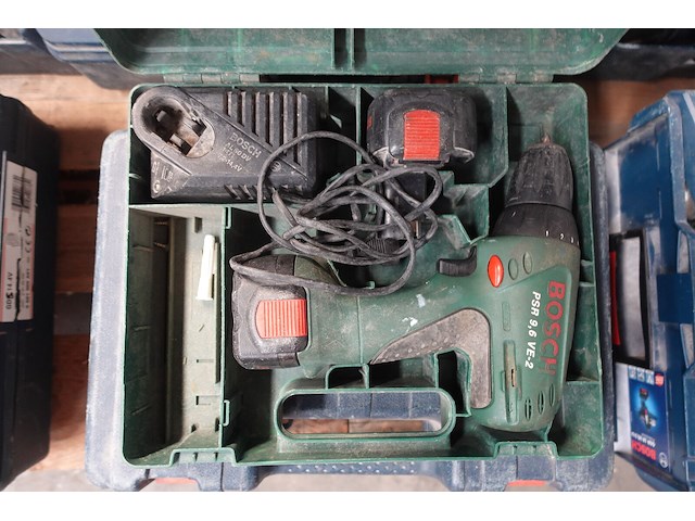 2x accu schroefmachine bosch - afbeelding 1 van  6