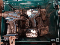 2x accu schroefmachine makita