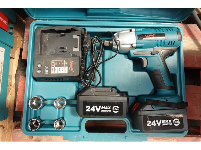 2x accu slagmoersleutel - afbeelding 4 van  4
