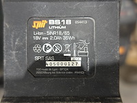 2x accu spit + 2x lader - afbeelding 2 van  4