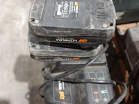 2x accu spit + 2x lader - afbeelding 3 van  4