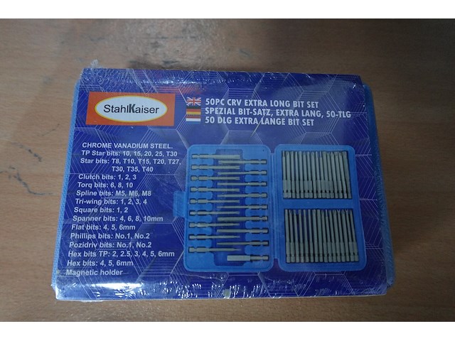 2x accu vijsmachine + bit nset - afbeelding 2 van  3