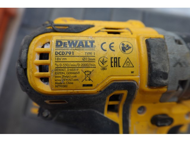 2x accu vijsmachine dewalt - afbeelding 2 van  4