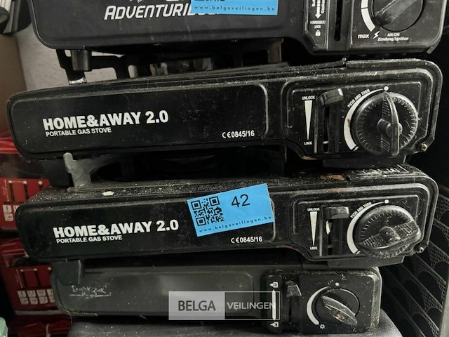 2x advanturidge gasvuur campingmodel - afbeelding 1 van  2