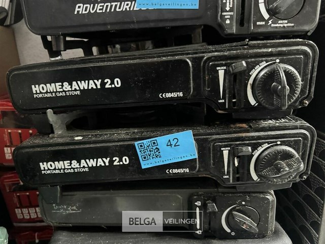 2x advanturidge gasvuur campingmodel - afbeelding 2 van  2