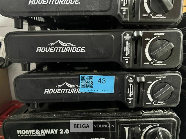 2x advanturidge gasvuur campingmodel - afbeelding 1 van  2