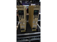 2x aed audio - flex6 loudspeaker sandcolor incl flightcase - afbeelding 2 van  3