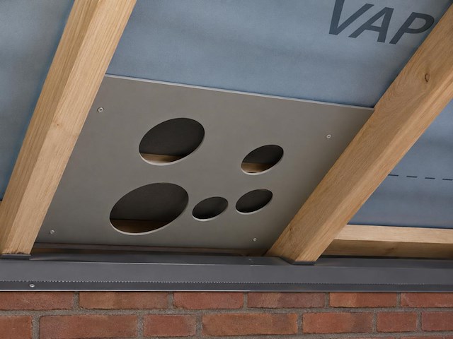 2x alfa compact alu dakbeschotplaat hellend luchtdicht - afbeelding 1 van  2