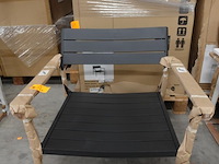 2x allu stoel - afbeelding 1 van  3