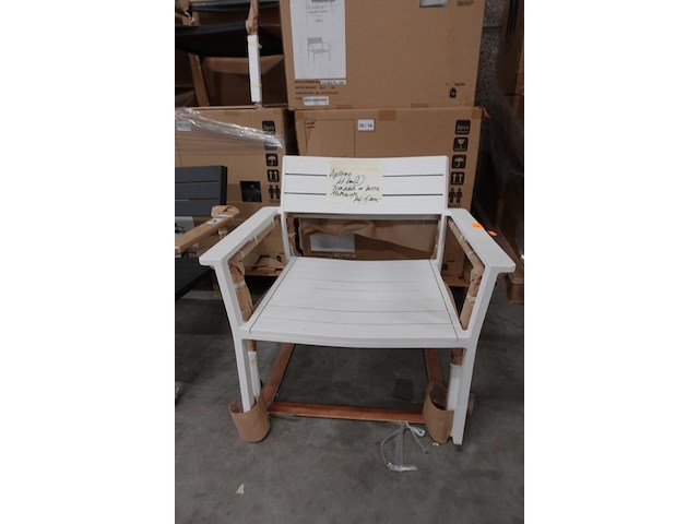 2x allu stoel - afbeelding 1 van  4