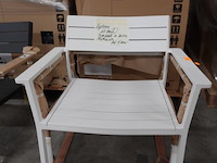 2x allu stoel - afbeelding 1 van  4