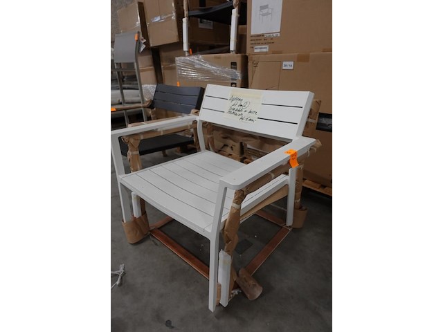 2x allu stoel - afbeelding 3 van  4