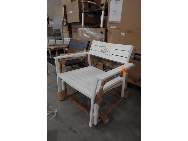 2x allu stoel - afbeelding 3 van  4