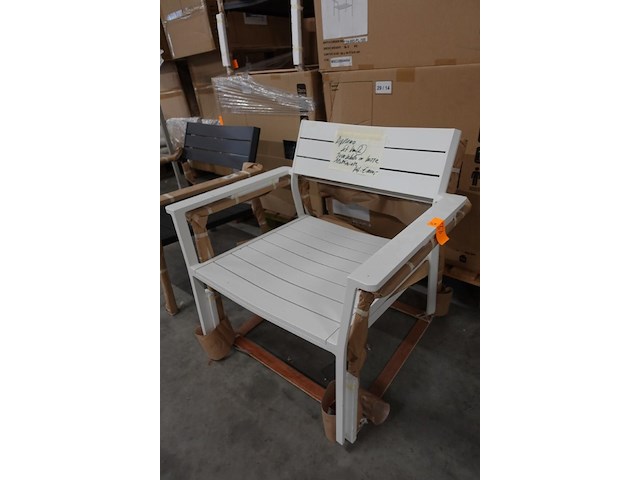 2x allu stoel - afbeelding 3 van  4