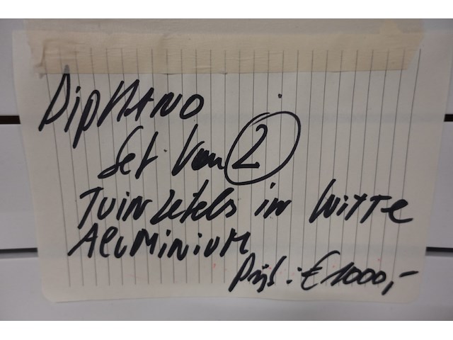 2x allu stoel - afbeelding 4 van  4