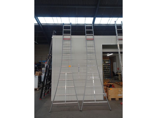 2x alu ladder altrex - afbeelding 1 van  2