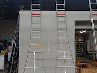 2x alu ladder altrex - afbeelding 1 van  2