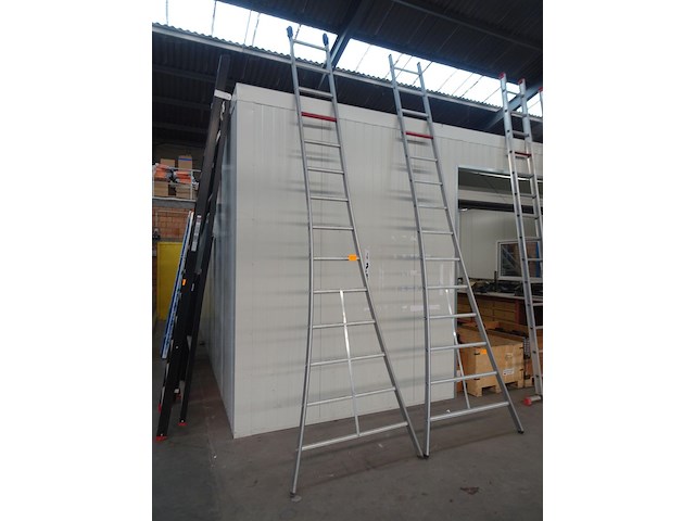2x alu ladder altrex - afbeelding 2 van  2