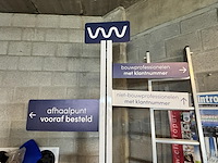 2x alu ladder & wegwijzer - afbeelding 2 van  8