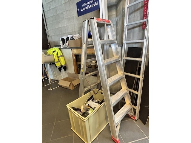 2x alu ladder & wegwijzer - afbeelding 3 van  8