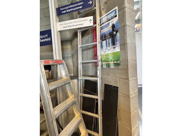 2x alu ladder & wegwijzer - afbeelding 5 van  8