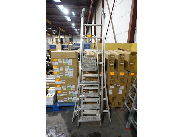 2x alu ladder - afbeelding 1 van  2
