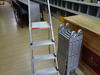 2x alu ladder - afbeelding 1 van  3