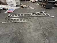 2x alu ladder - afbeelding 1 van  1
