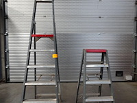 2x alu trapladder altrex - afbeelding 1 van  2