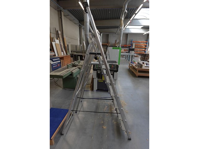 2x alu trapladder - afbeelding 2 van  5