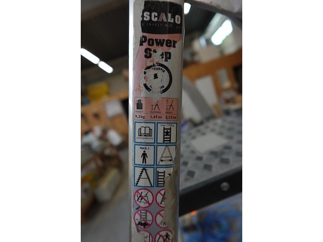 2x alu trapladder - afbeelding 3 van  5