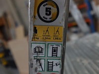 2x alu trapladder - afbeelding 5 van  5